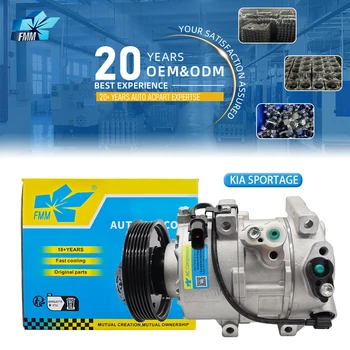97001-D9001 Air Conditioning Compressor 6pk for KIA SPORTAGE 18 HYUNDAI TUCSON 16-18 Car AC New Condition Compressor 12V