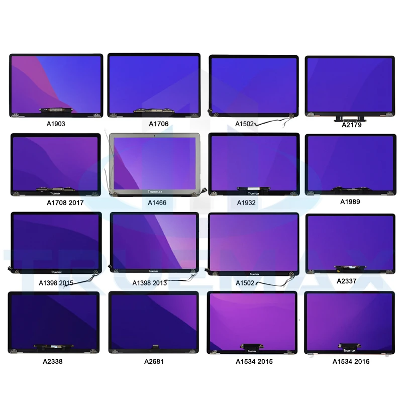 ЖК-экран в сборе для Apple Macbook Pro Air A1425 A1369 A1707 A2179 13 15 16 дюймов 2015 2017