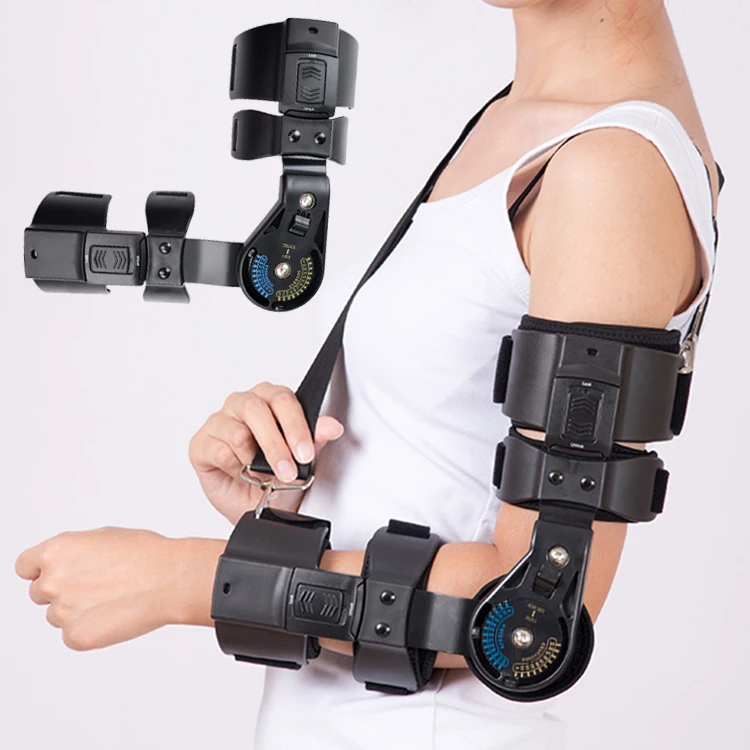 Tj-em002 Low Price Orthopedic Medical Post-op Rom Hinged Elbow Brace ...