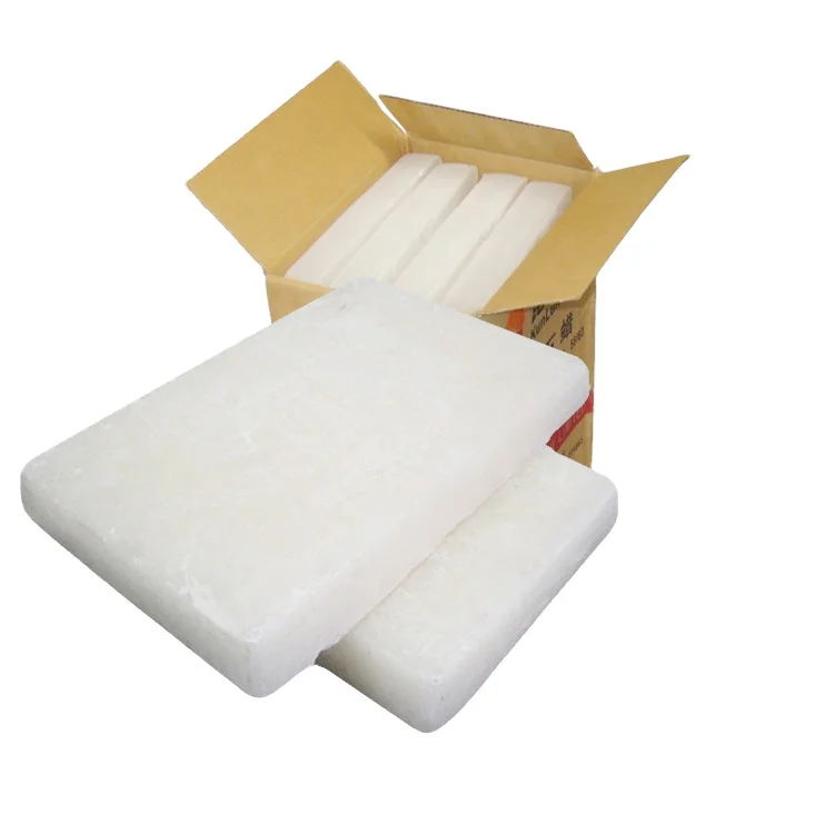 Factory Price Fully Refined Paraffin Wax 54 56 58 Kunlun Velas Parafina Paraffine Bueno Precio Barato
