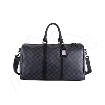 Factory New Design Pu Leather Luggage Travel Tote Bag Large Capacity Gym Bag Portable Travelling Bag