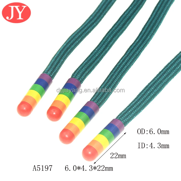 Custom Shoelace Tipping Plastic Aglet Cord Ends Hoodies Aglet Hips ...