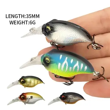 Cheery 42mm/6g Mini Crankbait Fishing Lure, Bionic Hard Bait for Freshwater Stream – Hard Lure – view 4
