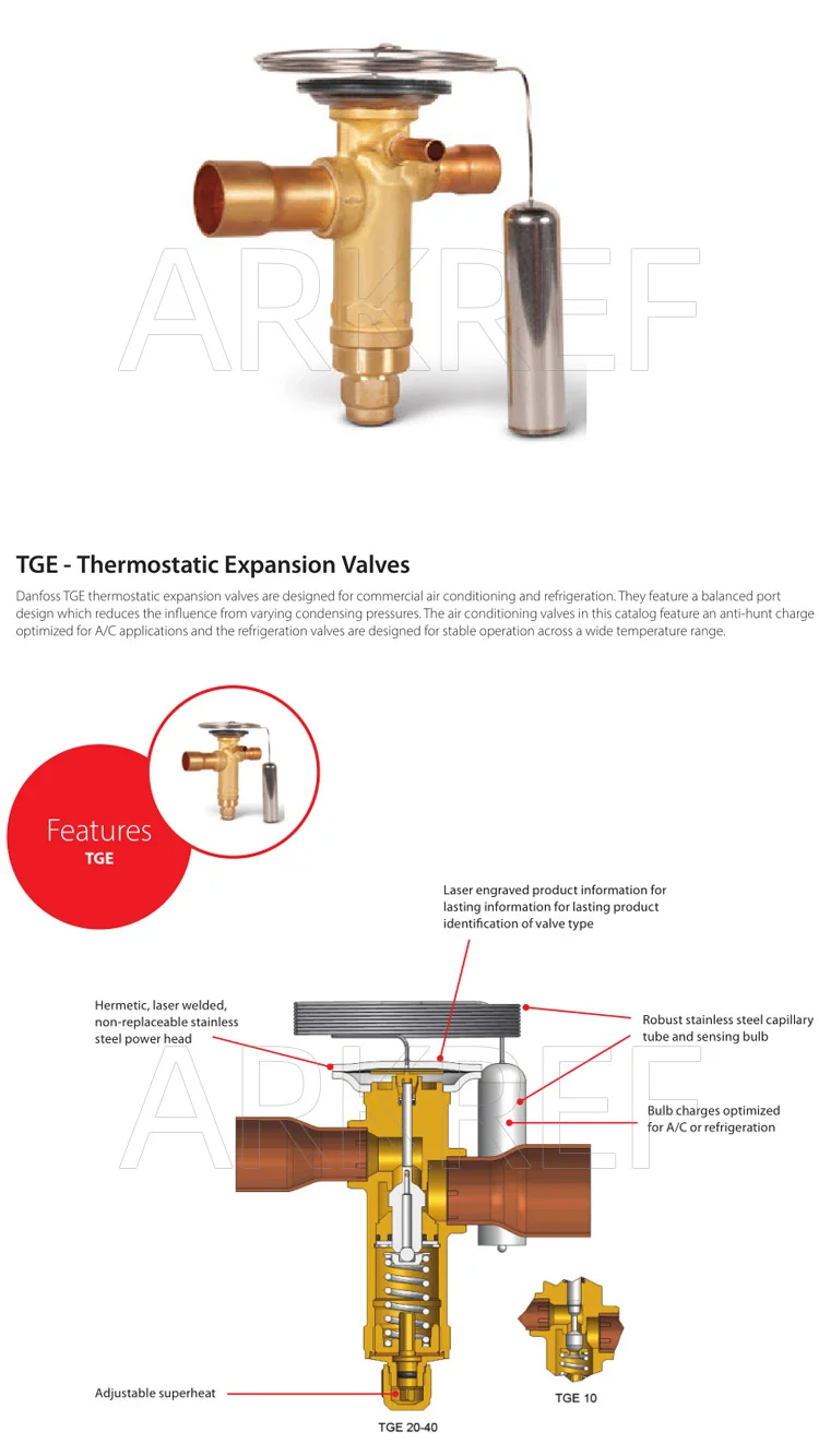 Thermostatic Expansion Valve, Stainless Steel, compressor - detail 12