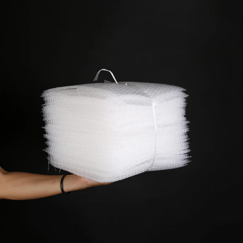 Cheap High Quality Small MOQ Transparent Plastic Wrap Bubble Roll with Fragile Mail Shipping