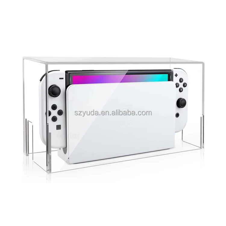 Solid Lockable Acrylic Case Compatible For Playstation 4 Bespoke Dust