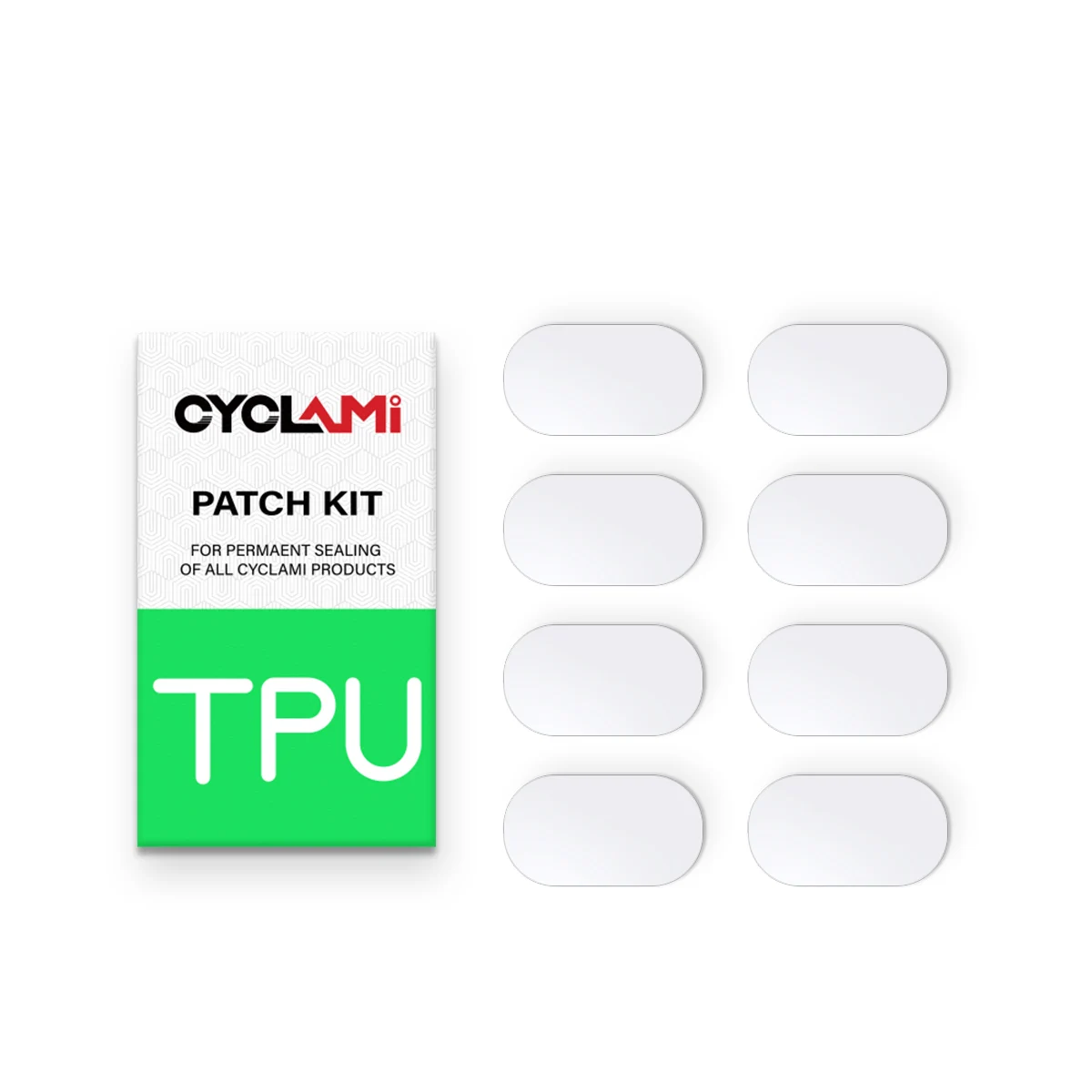 CYCLAMI TPU Tire Repair Kit Glue-Free Puncture Patch Kit for Bikes TPU  Inner Tubes