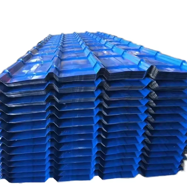 PPGI corrugated tiles roofing sheet color roof zinc color roofing steel sheet