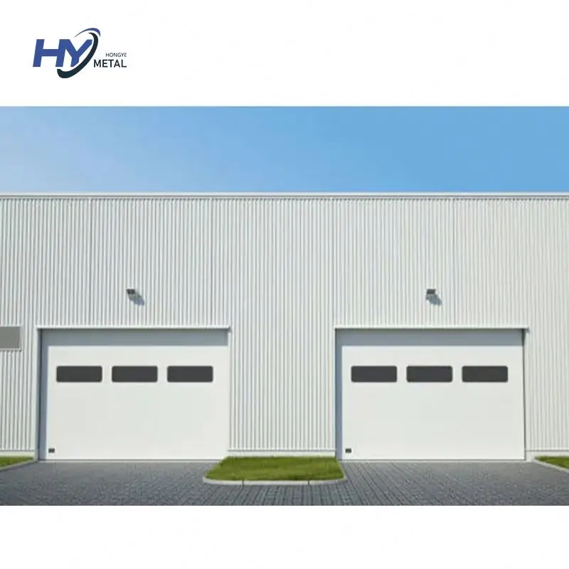 Китайский завод, заводское здание, сборные здания, стальные детали цеха, чертеж склада