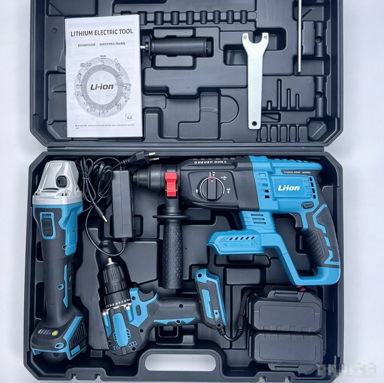 High Quality Factory Wholesale New Power Sealed Maktas Combo 3 in 1 Tool Kit Cordless Drill Electric Tool Set