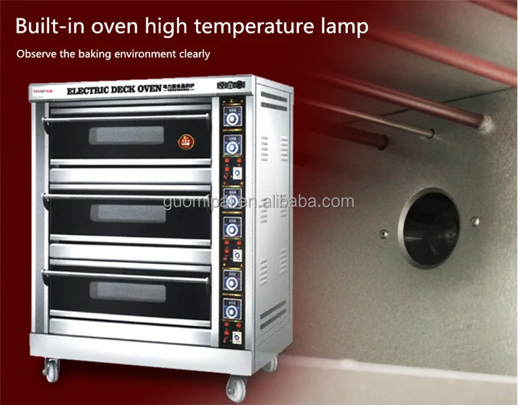 Commercial high quality electric pizza ovens from factory