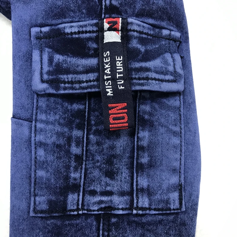 Casual Baby Boy Skinny Jeans Pants Multipocket New Design High Quality