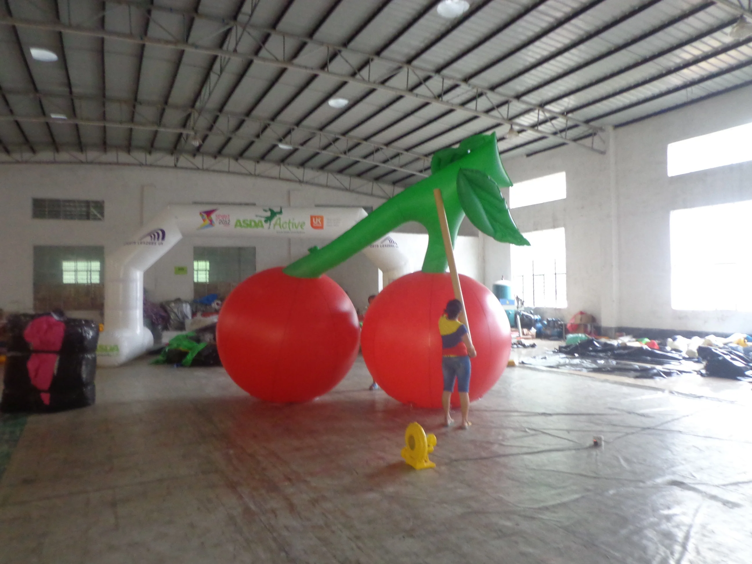 Customized  Inflatable Model Cherry for Outdoor Advertising