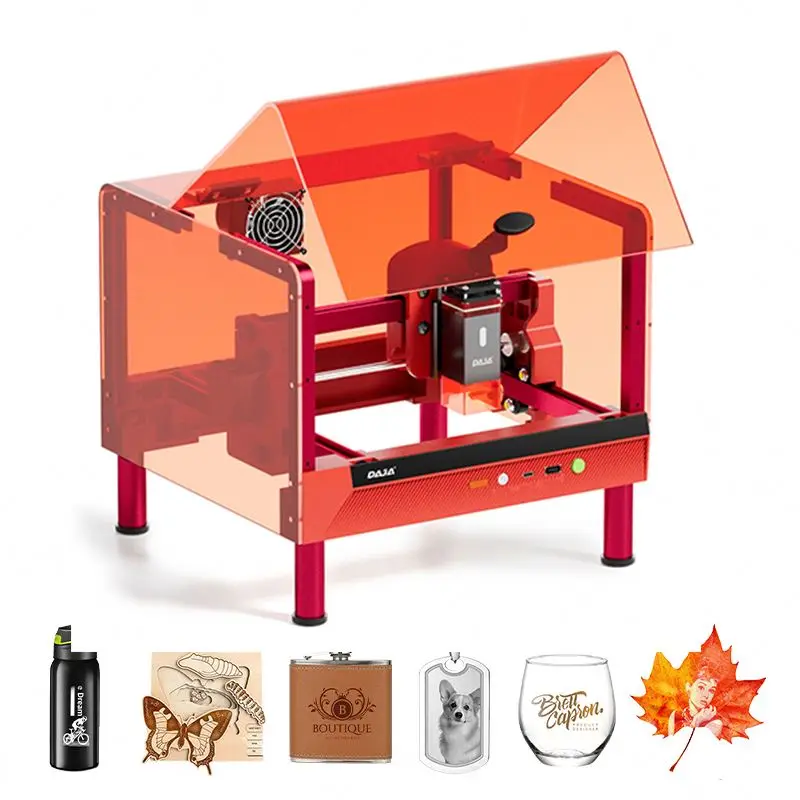 DAJA レーザー彫刻機 A7 mini Pro レーザーカッター Daja A7 Mini Pro 5w/10w Laser Engraving & Cutting Machine For Wood