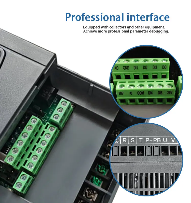 Миниатюрный низкий частотно-регулируемым приводом 220 В однофазный в 3-х фазный 380v преобразователь частоты vfd привод для