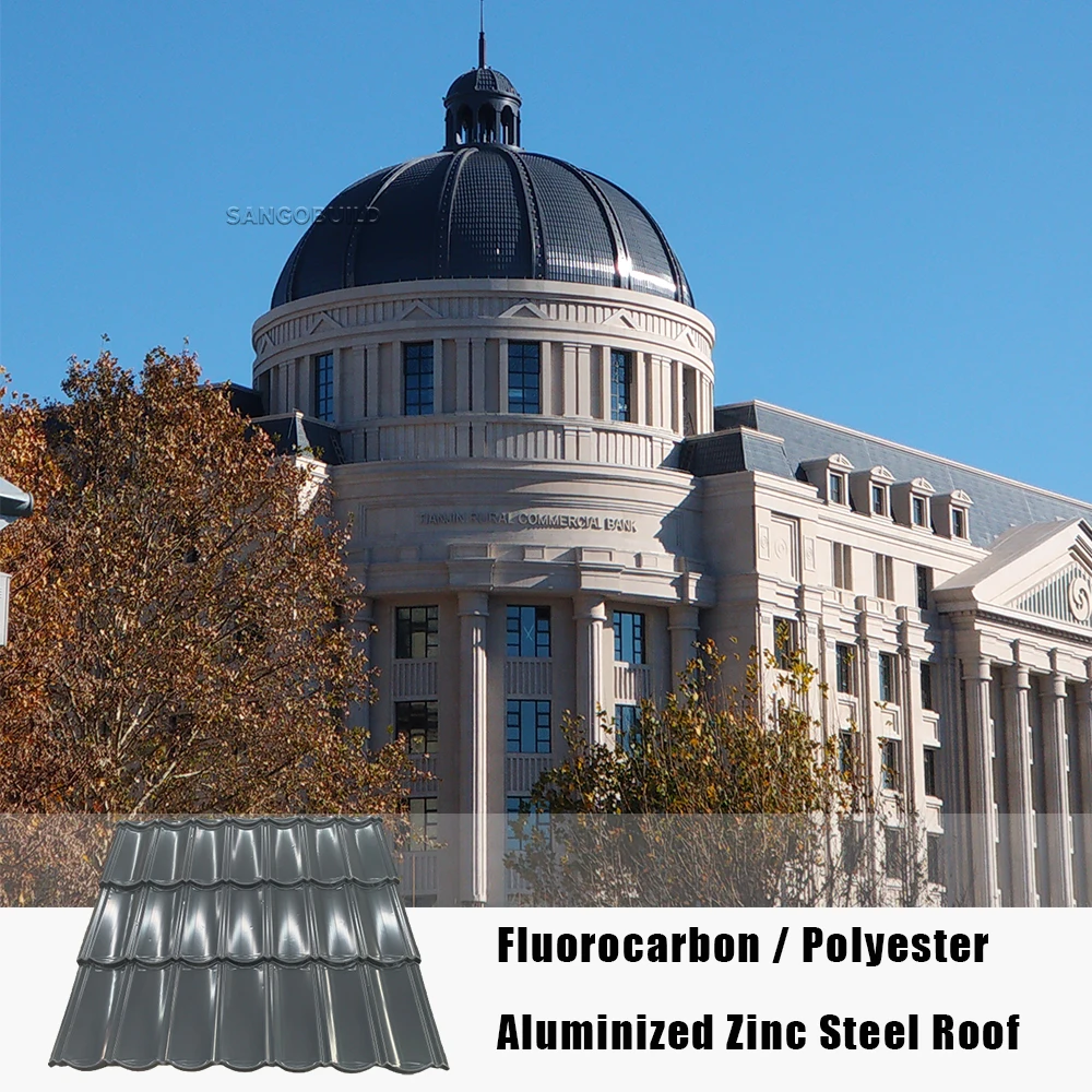 Reusable Color Painted Corrugated Sheet Roof Tile Gi Metal Roofing Ppcg Decorative Zinc Metal Roofs Coated Color Steel Sheet
