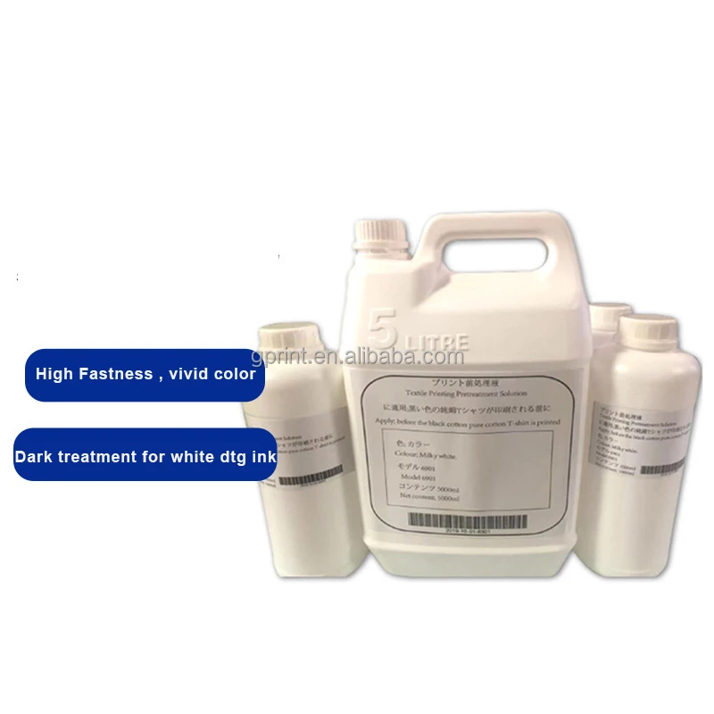 1000ml Dtg Light/black Textile Pretreatment Liquid Precoating