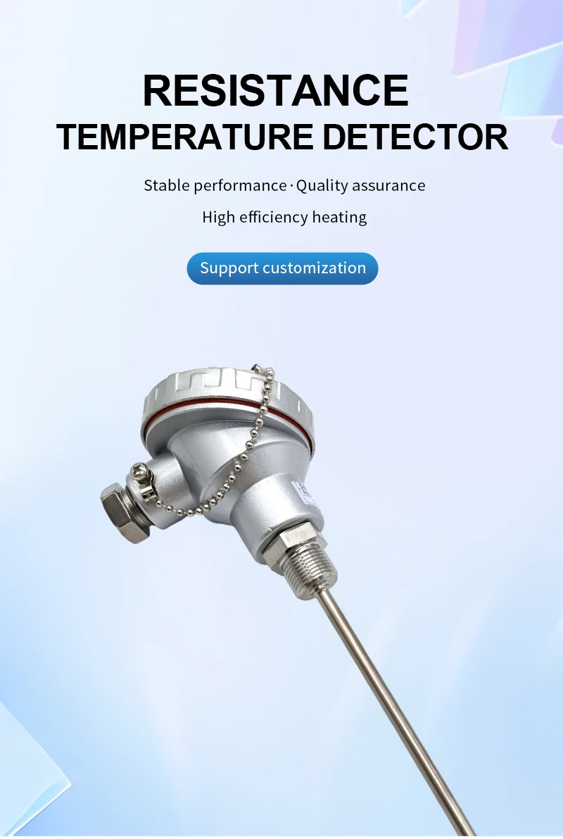 product-800-1191 High-quality Precision Temperature Measurement with Temperature Transmitter Industrial PT100 Temperature Sensor