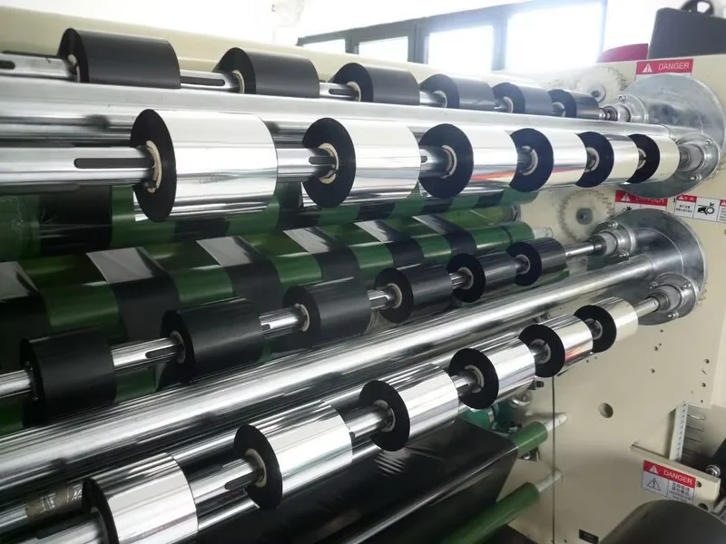 110mmx450M Premium Black Resin Thermal Transfer Ribbon Barcode TTR 110x450 110x300m Compatible Zebra Printers Ribbon