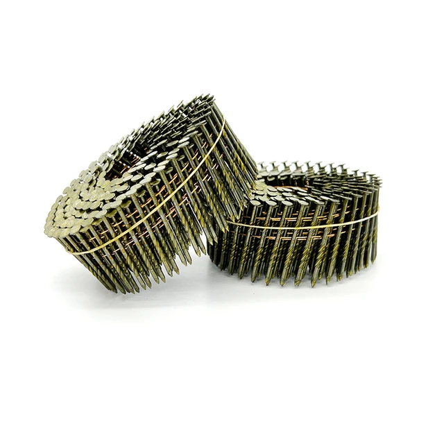 EPAL Coil Nails Cost Effective Top Quality EPAL Euro Pallet Used Q235 Loose Iron Factory Steel Nails Galvanized