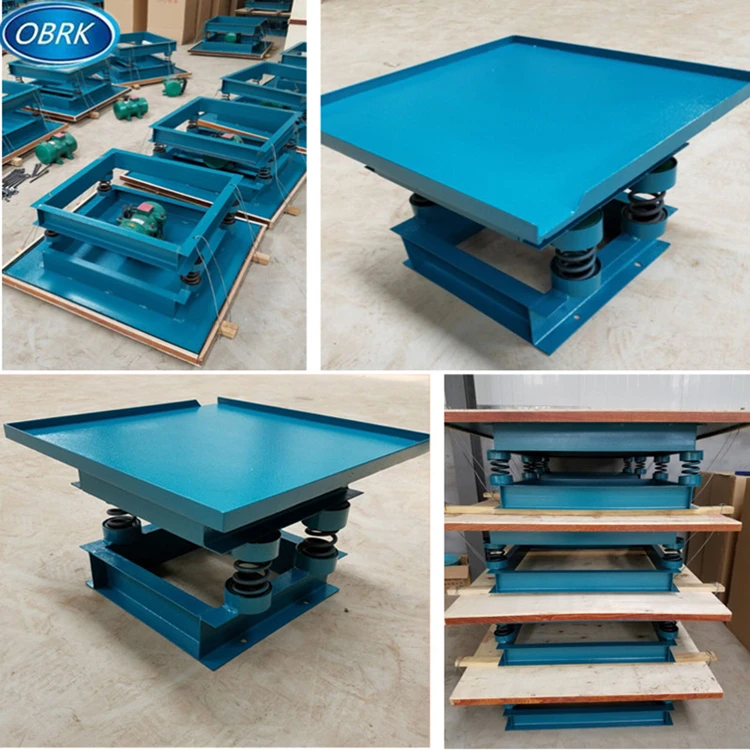 Small-Scale Laboratory Concrete Frequency Vibration Test Bench of Mortar Test Block