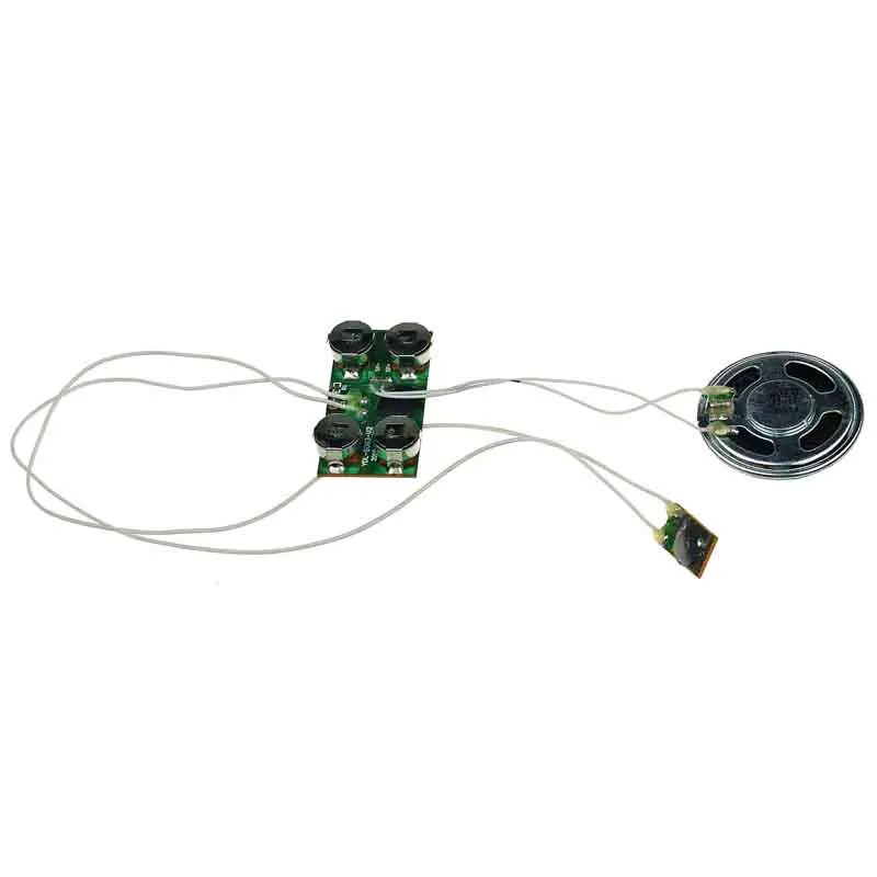 Prerecording And Recordable Music Greeting Card Sound Module/voice Ic