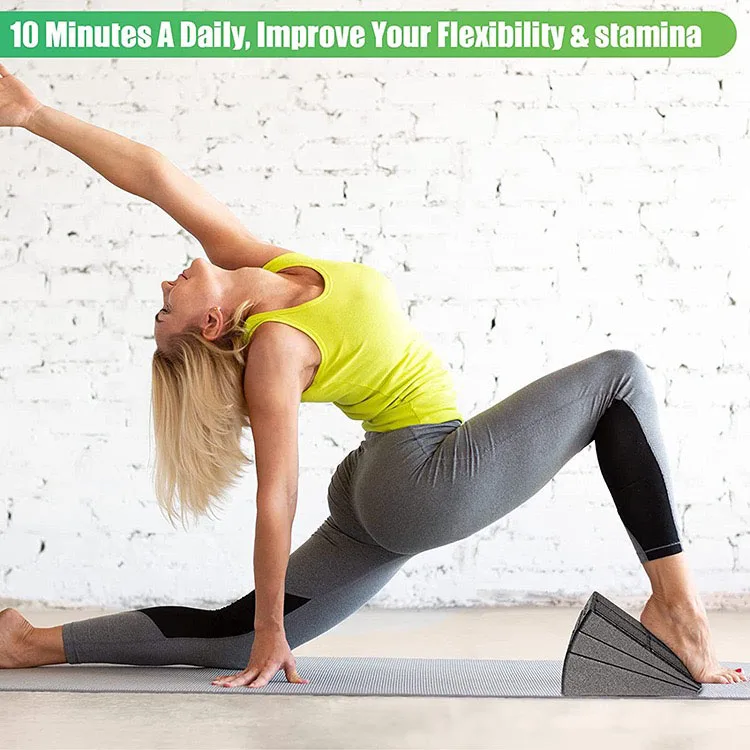 l0101 adjustable foam calf stretcher foot leg squat wedge block wedge slant board-4