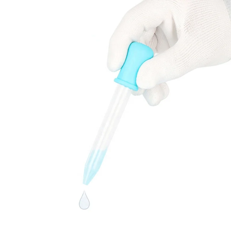 Free Samples Baby Feeder  clear Liquid Dropper Plastic Dropper Pipette Bulb Tip Eye Dropper for Candy Molds
