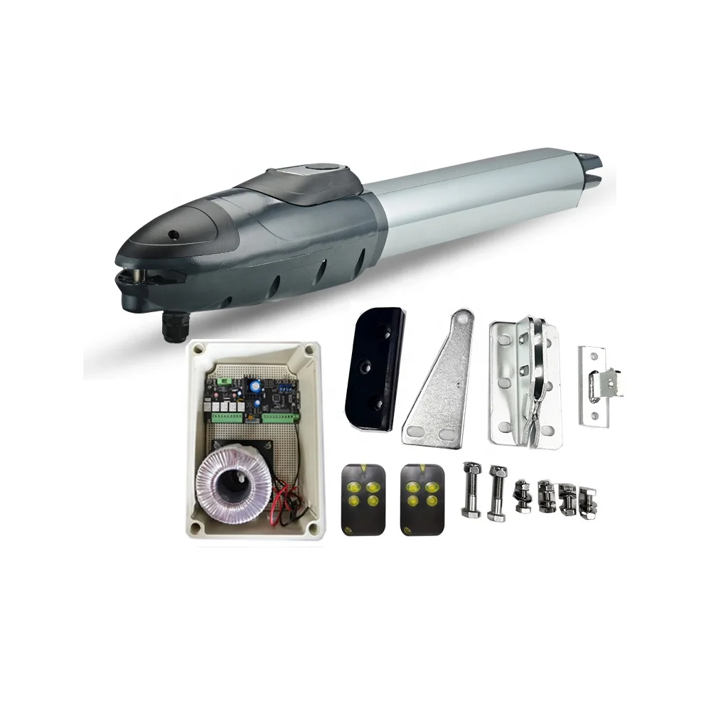 Factory Price 330K Model DC 24V Motor High Quality Automatic Swing Gate Opener for 500kg Support Solar Panel With CE Certificate