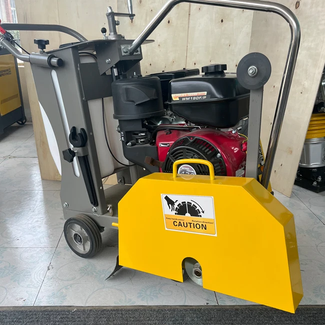 Concrete Cutting Machine 500 Model Concrete Cutting Saw Machine Walking Behind Road Cutting Machine Asphalt Tar Road Cutter