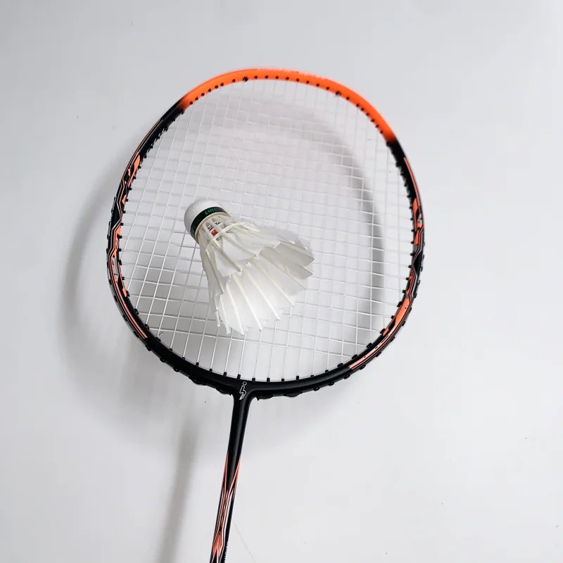 New style 2024 portable badminton racket wholesale badminton racket carbon fiber professional