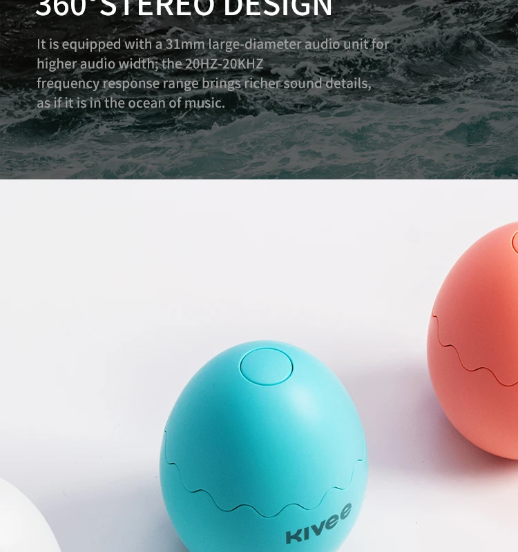 KIVEE Hot selling Trending Products Wireless BT Speaker Outdoor Sport Portable Waterproof Speaker Cheap Wholesale - ANKUX.COM