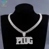 Pendant with Cuban Chain