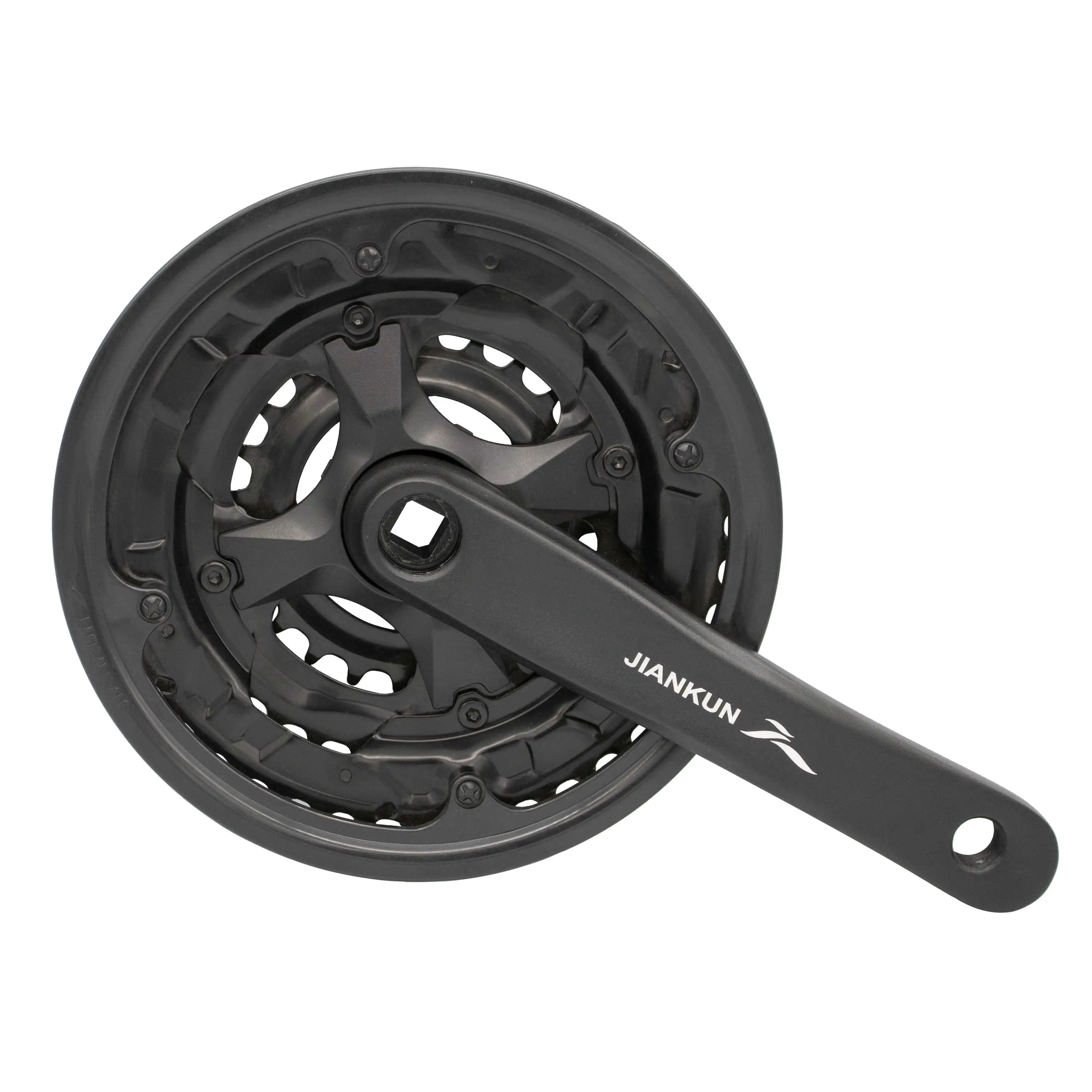 Aero Krikos 152/165/170 mm, 24/34/42T Dağ Bisikleti Krikos Takımı, Tek Zincir Koruyuculu