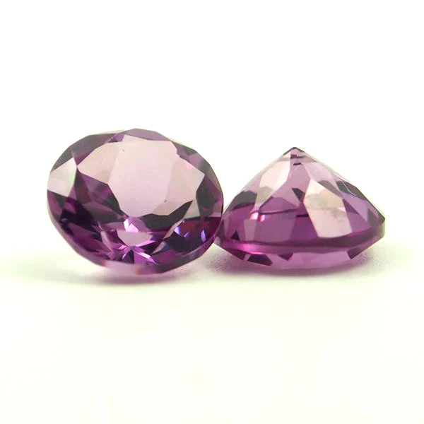Round Synthetic Alexandrite Lab Created Corundum