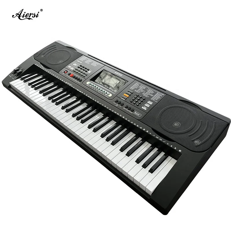 Cheap Price Musical Instruments Keyboard Digital Organ Keyboard 61 Keys Piano Keyboard Touch Sensitive Pitch Bend Tremolo Piano