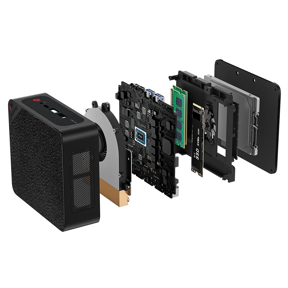 Beelink Ser5 Max Mini PC - AMD Ryzen 7 5800H with 32GB RAM