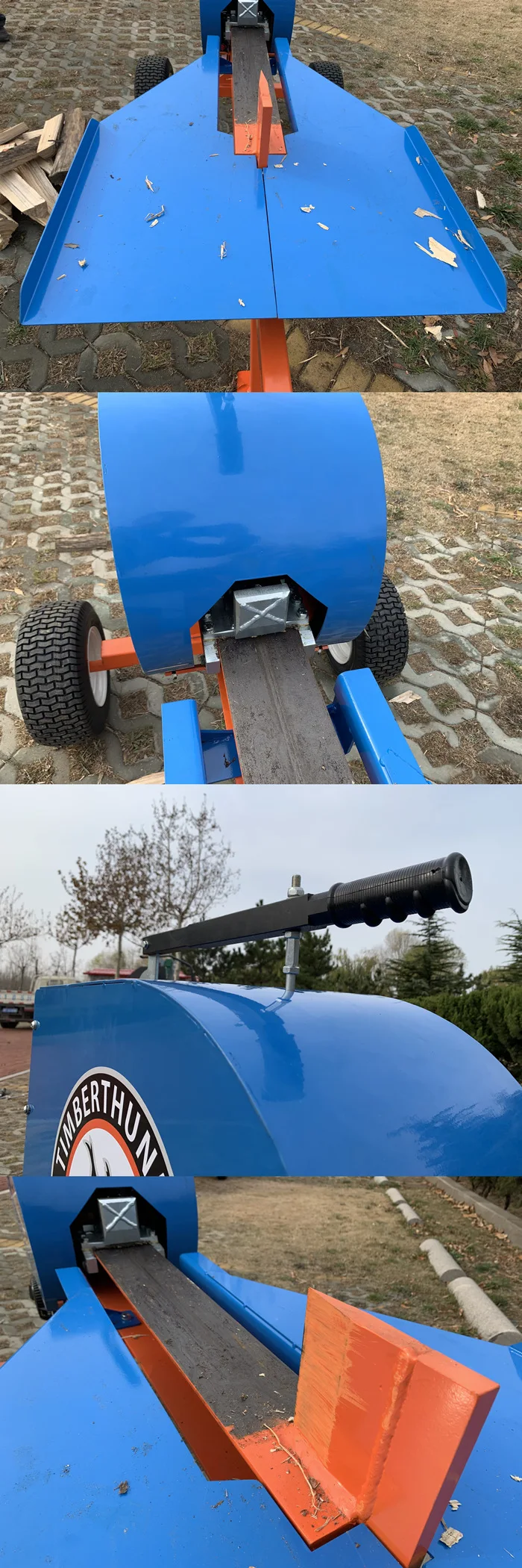 Rima Fast Log Splitting Forestry Machine 40t Log Splitter Splitting