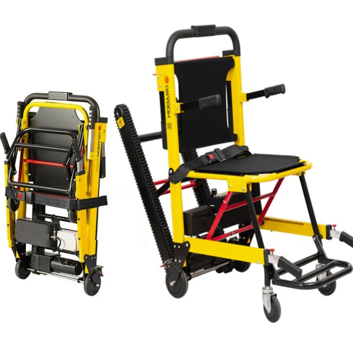 Factory Supply Foldable Electric Wheelchair with Stair Lift Climbing Feature Rehabilitation Equipment for Old Disabled People