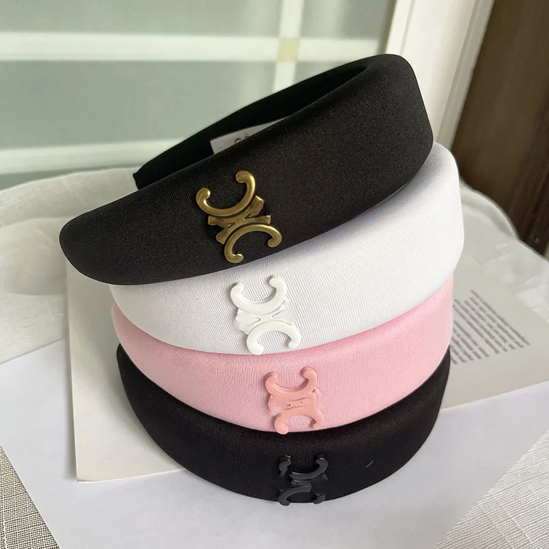 Fashion Design Brand Headband Party Gift Hair Accessories Thick Bow