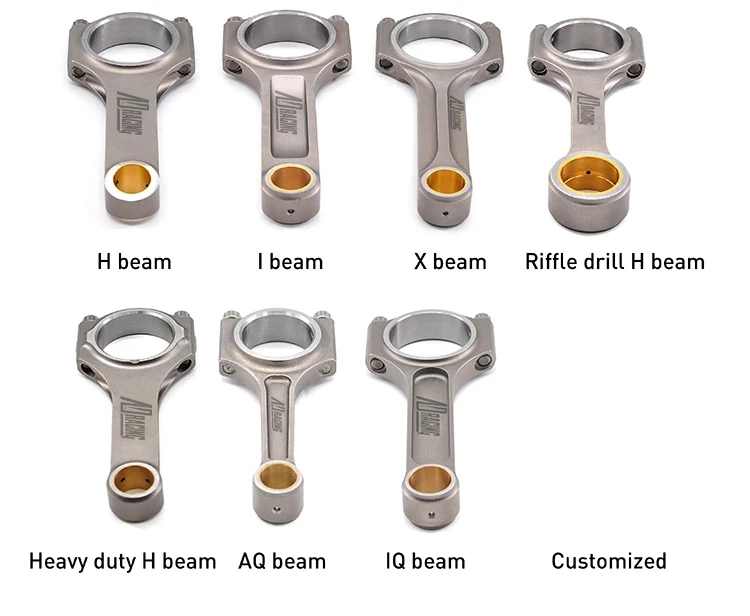 Adracing Custom Performance Racing 4340 Forged 3GR FE Connecting Rod for Toyota 2TR Engine 1MZ FE Conrod Con Rods