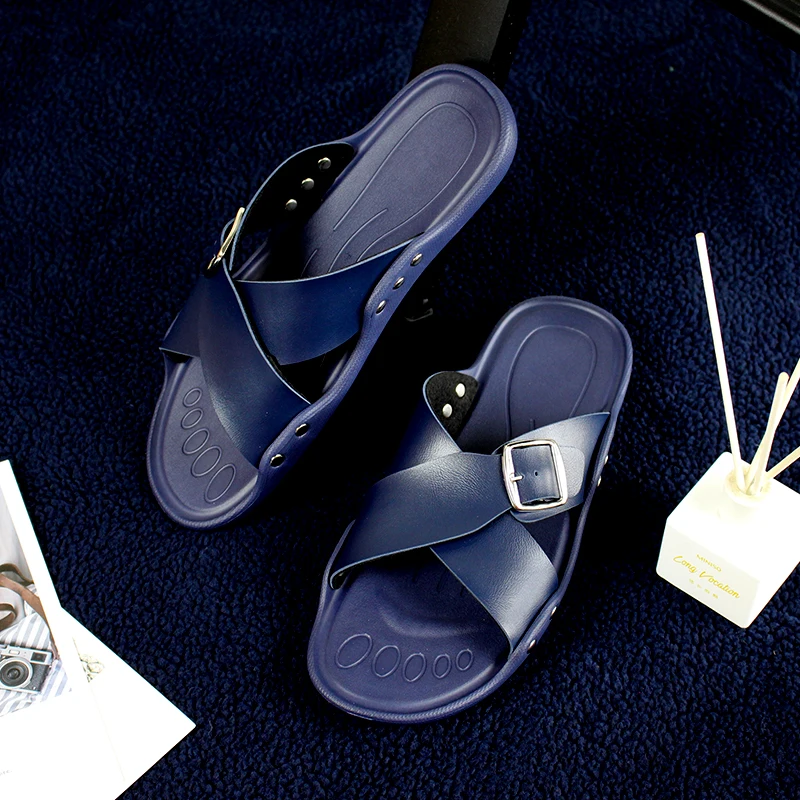 GRS Sandale de pèlerinage musulman à bout ouvert pour homme