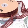 Burgundy-2.5cm*10Y Per Roll