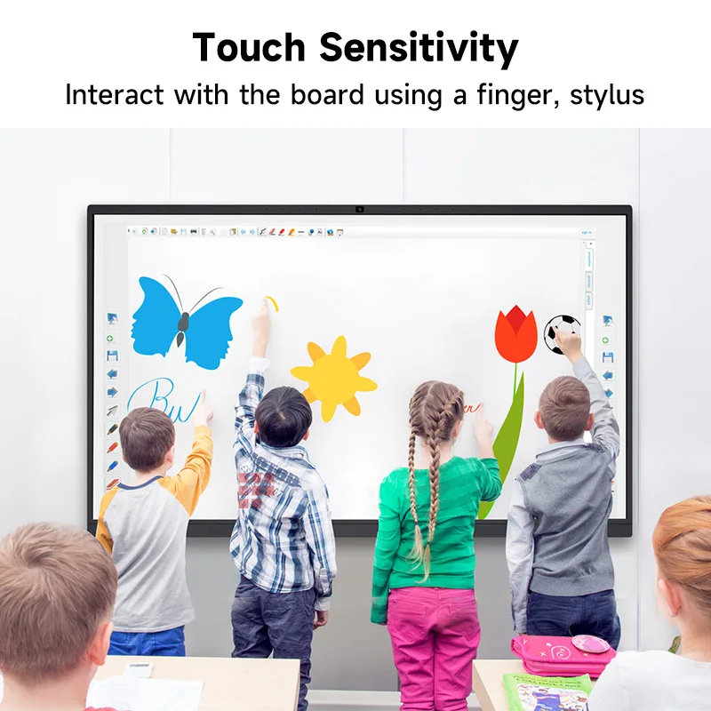 Smart Classroom Board 75 86 98 110 Inch Smart Board 55 65 Inch ...