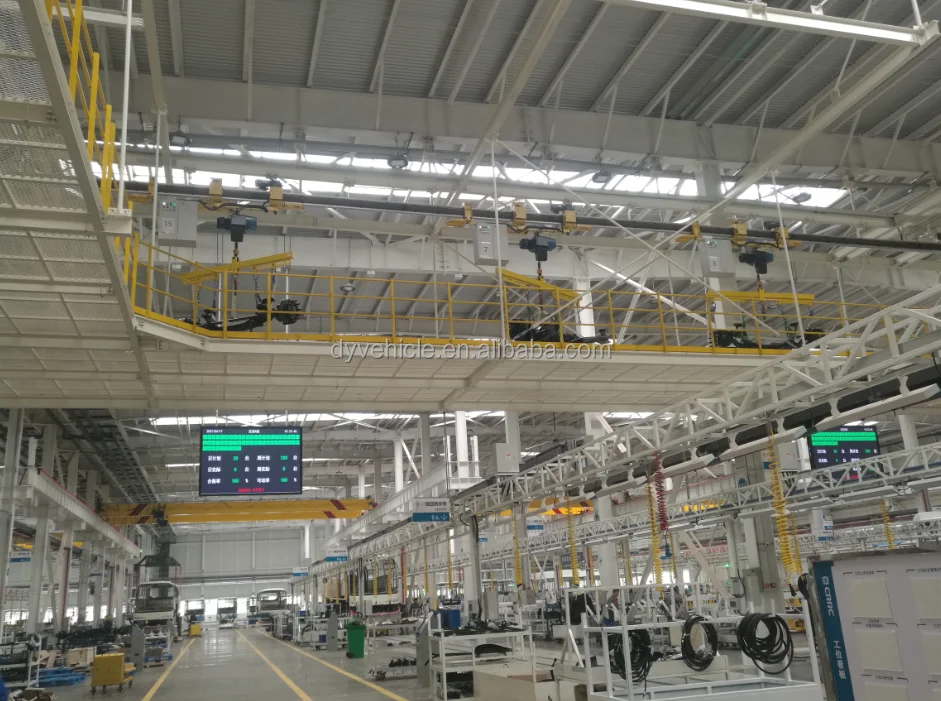 Electric Bus Production Line Assembly Plant Design from Duoyuan