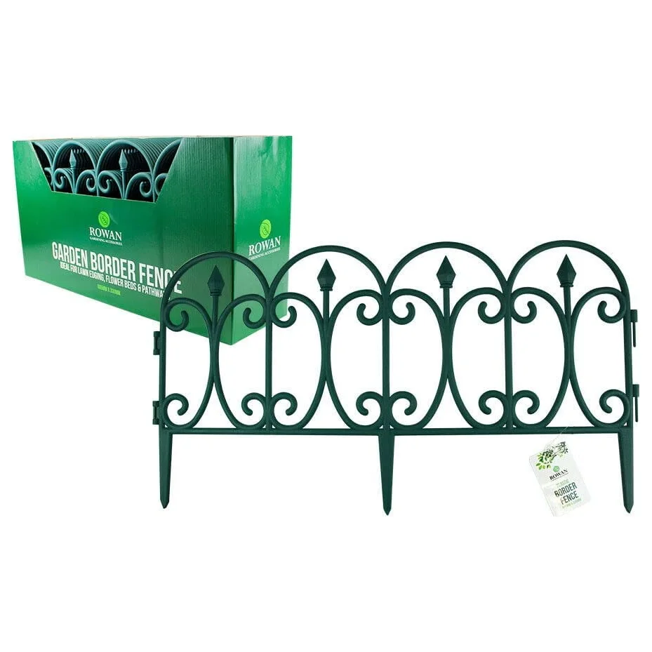 Plastic Outdoor Flower Bed Rustproof Landscape Wire Border Folding