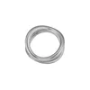 Steel-colored round shape