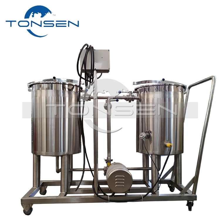 Портативное мини оборудование для чистки cip 100 литров 50 литров оборудование для пивоварения