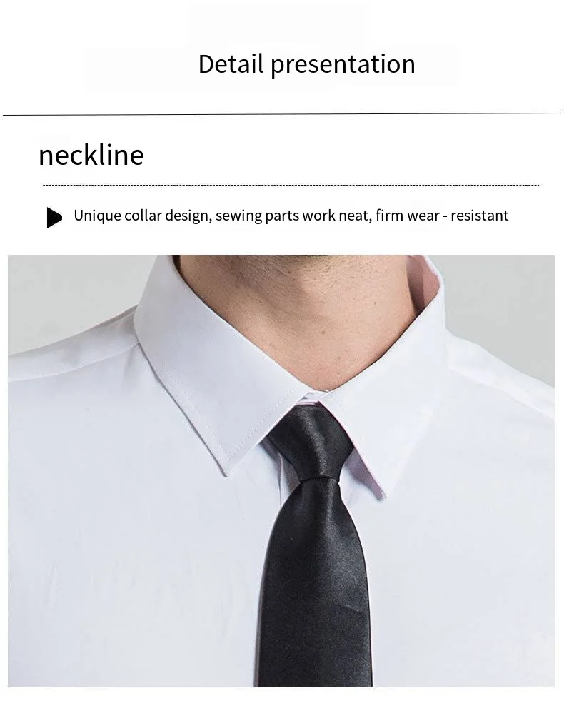 Hersteller Großhandel Custom New Blank Shirt Herren Langarm Slim Business Formal Wear Professional Plus Size679_voghion.com