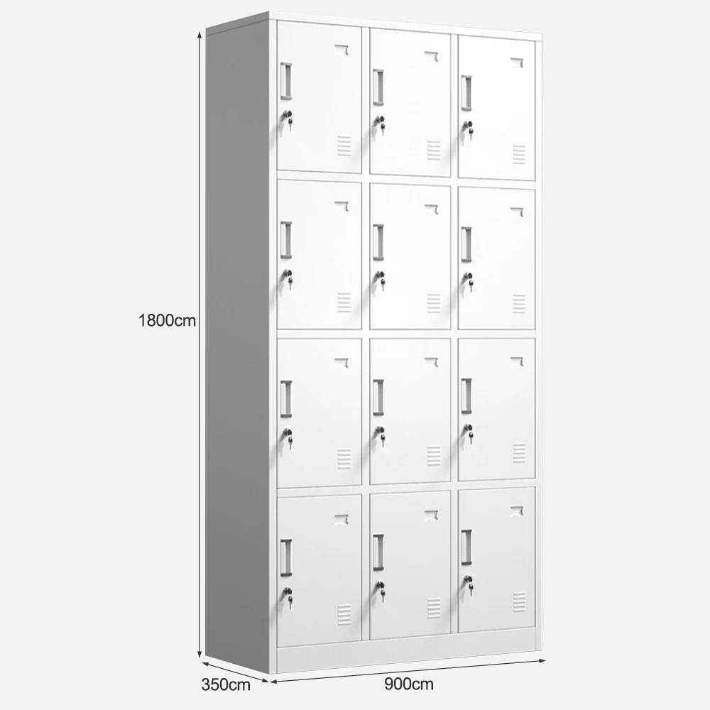 Durable Metal KD Locker Cabinet for Gym Bags and Clothes Storage